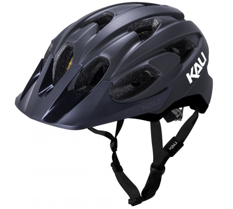Купить Шлем KALI PACE 15 отв. Mat Blk L/XL 58-62 черный матовый. LDL, CF,