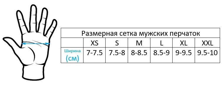 Купить Перчатки AUTHOR Team X6 черные, M