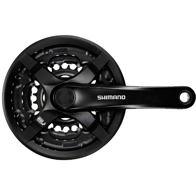 Купить Шатуны SHIMANO FC-TY501 Tourney 170мм 42/34/24T Black