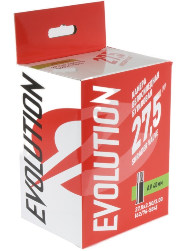 Купить Камера EVOLUTION 27.5 дюймов x2.50/3.00 (62/76-584), авто 40мм