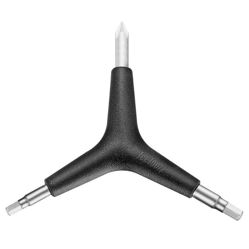 Купить Ключ ICETOOLZ 70J2 шестигранники 4/5мм с кр. отверткой ph2