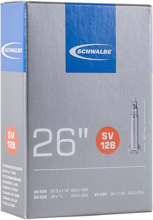 Купить Камера SCHWALBE 26-27.5 дюймов  28-584 20/28-590 спорт SV12B IB 40 мм