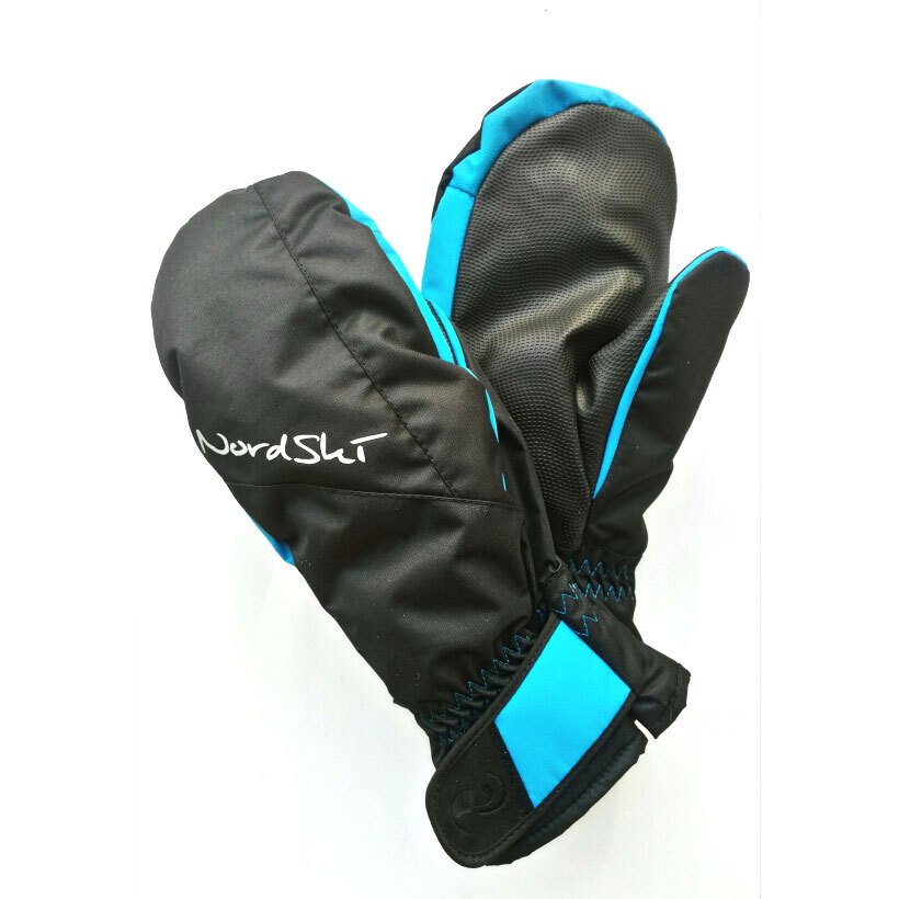 Купить Варежки NORDSKI Arctic Black/Blue Membrane