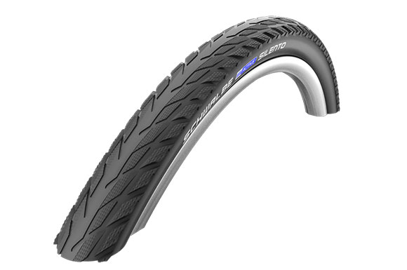 Купить Покрышка. 28x1.75 .01 SILENTO K-Guard B/B-SK+RT (светоотр полоса) HS421 SBC 50EPI. SCHWALBE