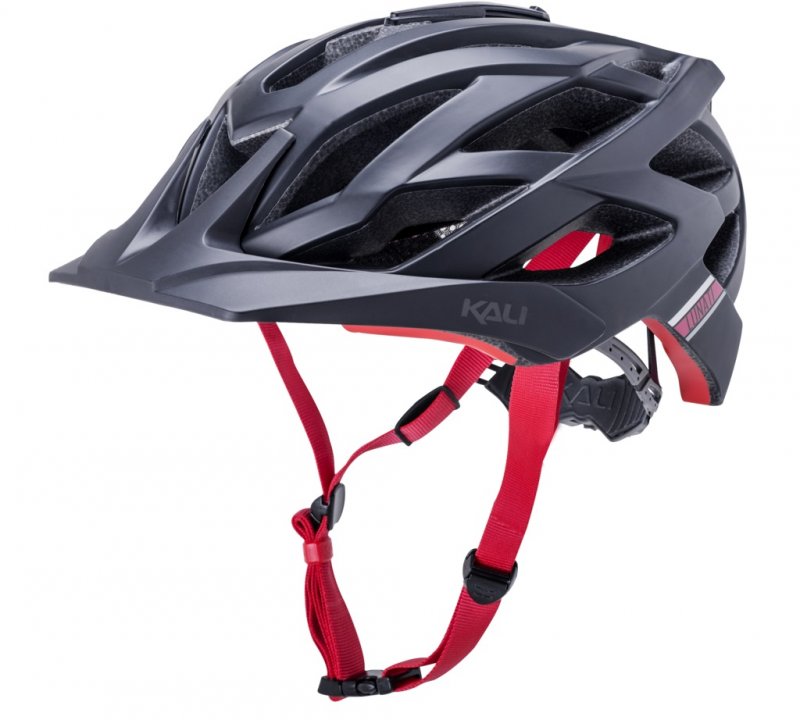 Купить Шлем KALI ENDURO/MTB LUNATI 25отв. MatBlk/Red L/XL 59-61см с крепл. камеры, черн-крас,CF. 02-21120137