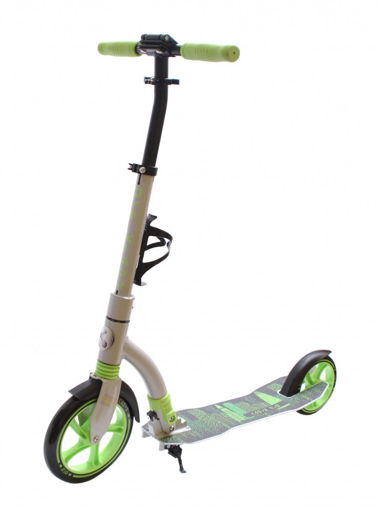 Купить Самокат COD-X 4.0, серебристо-зеленый, 00-180021