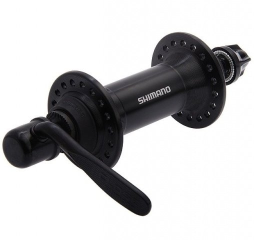 Купить Втулка SHIMANO EHBRM70BL 2-2010 ACERA алюм. 32отв. с эксц. черная инд. уп.перед.