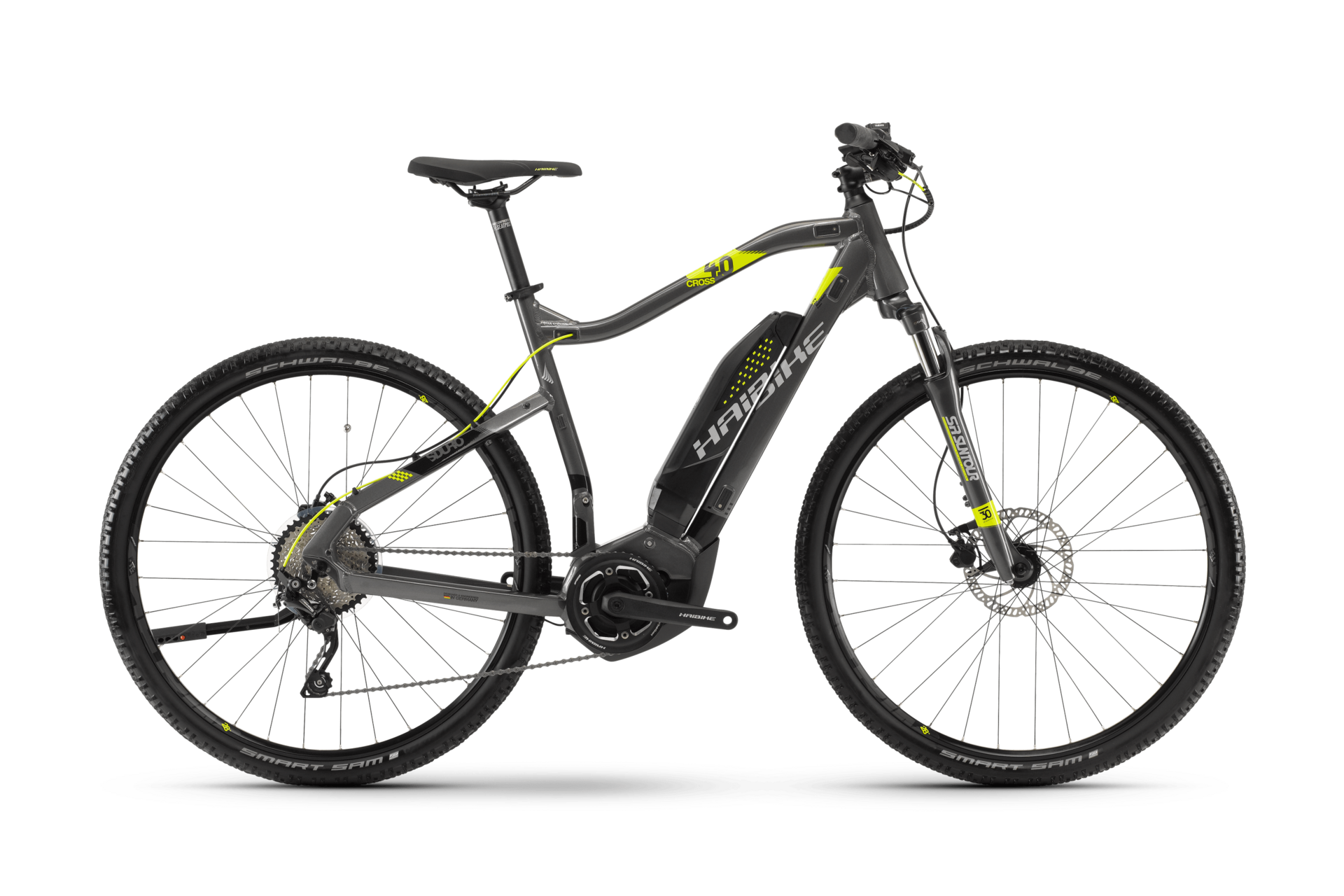 Купить Электровелосипед HAIBIKE Sduro Cross 4.0 men 400Wh 10ск. 28 2018