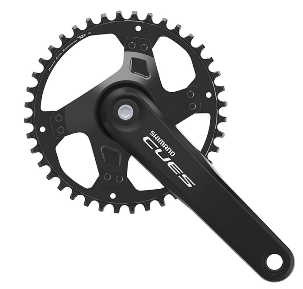 Купить Система SHIMANO CUES U4000-1 под квадрат, 175мм, 30т